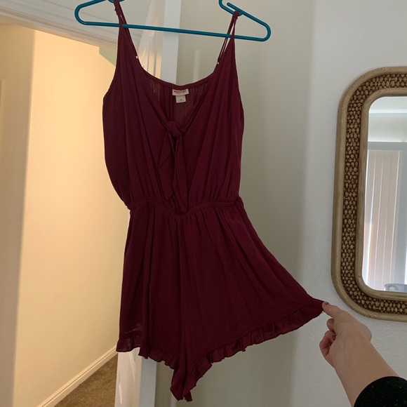 Mossimo Supply Co. Other - Maroon romper
